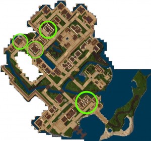 Where the intended social spots were in Trinsic