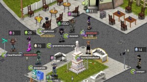 The Easter egg hunt in Metaplace Central, as Grace McDunnough reaches 1000 eggs found