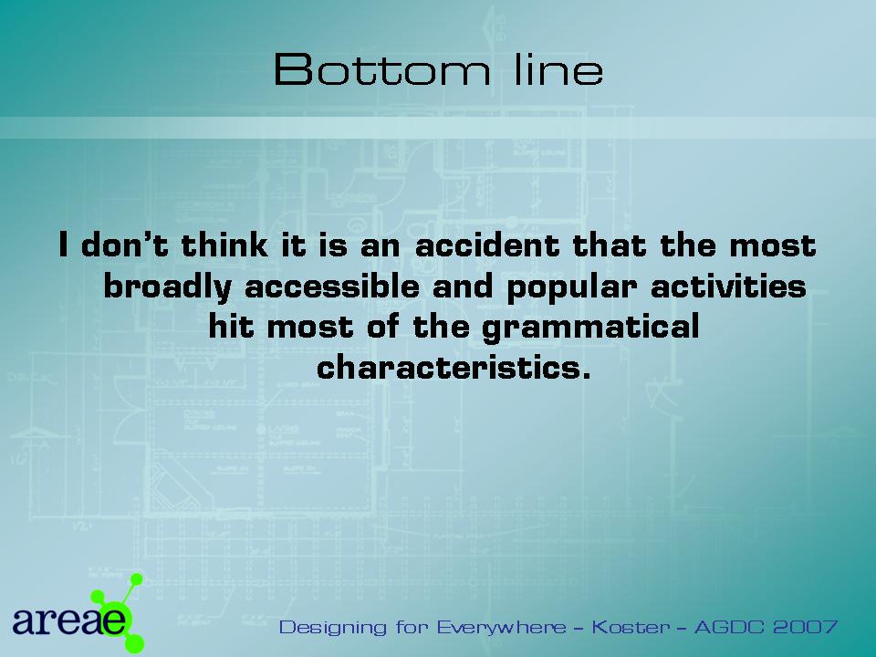 A Slide from the presentation.