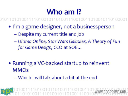 A Slide from the presentation.