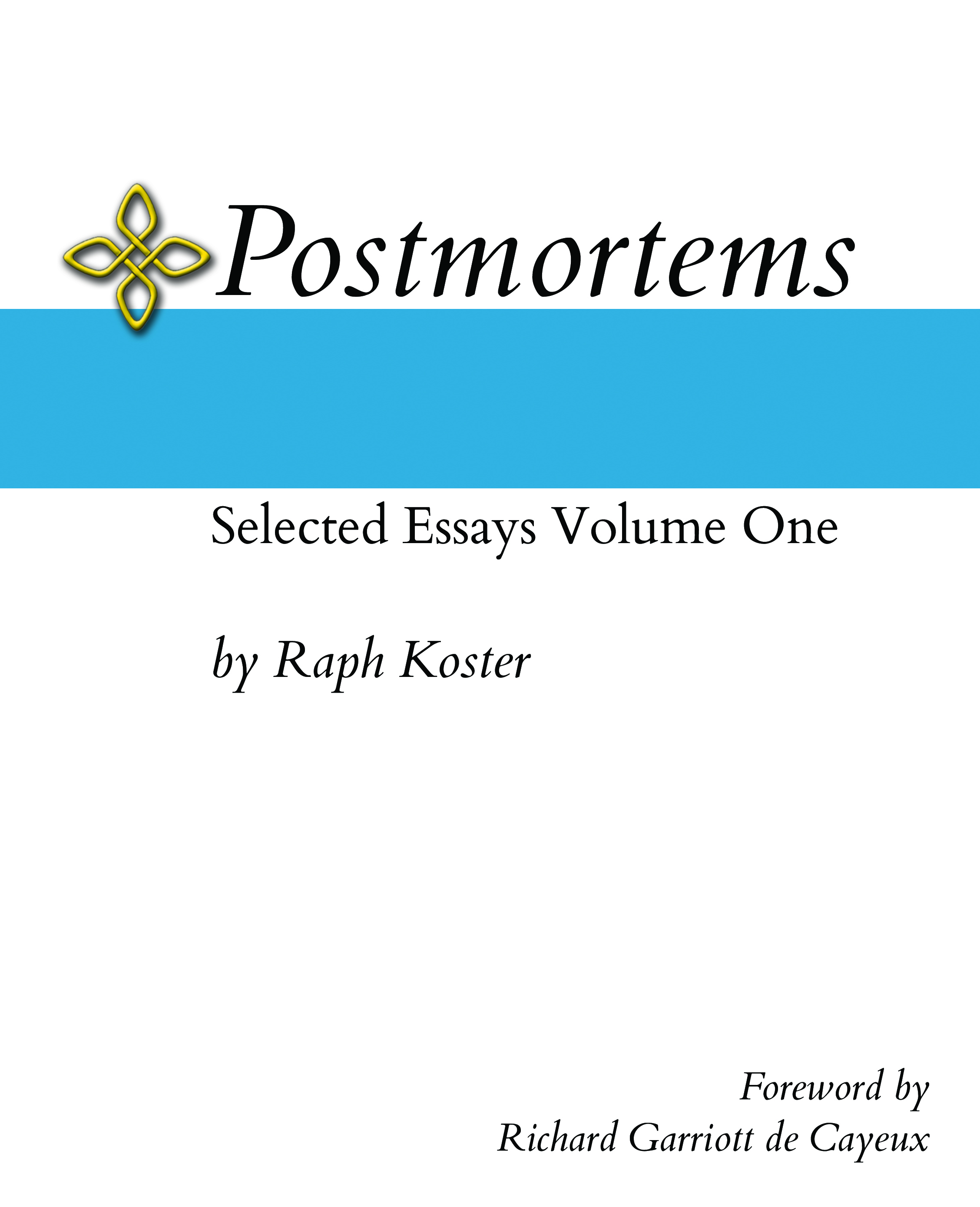Postmortems cover